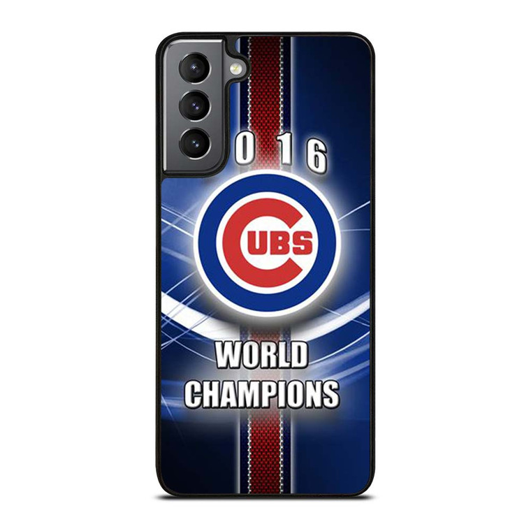 CHICAGO CUBS WORLD CHAMPIONS Samsung Galaxy S21 Plus Case Cover