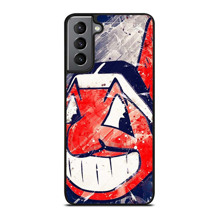 CLEVELAND INDIANS ART Samsung Galaxy S21 Plus Case Cover