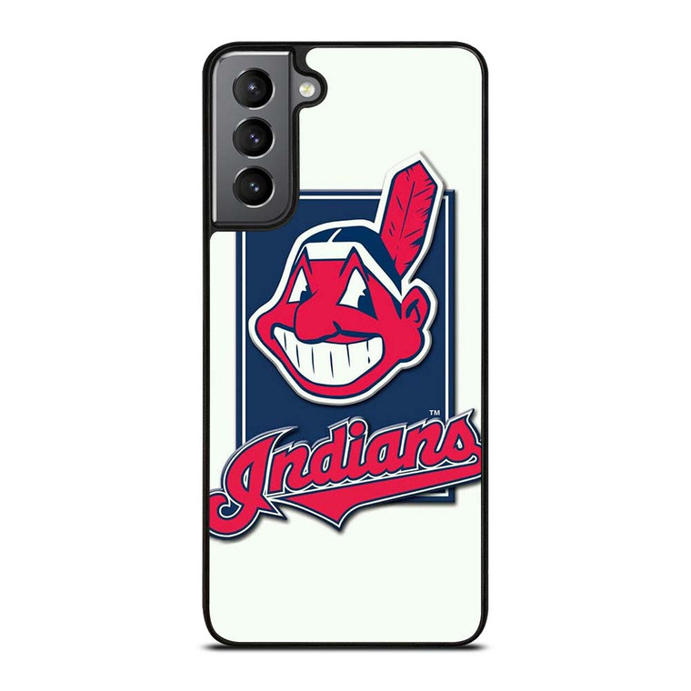 CLEVELAND INDIANS LOGO BASEBALL TEAM MASCOT Samsung Galaxy S21 Plus Case Cover