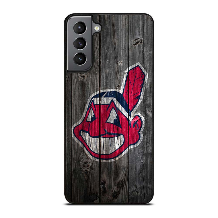 CLEVELAND INDIANS WOODEN LOGO Samsung Galaxy S21 Plus Case Cover