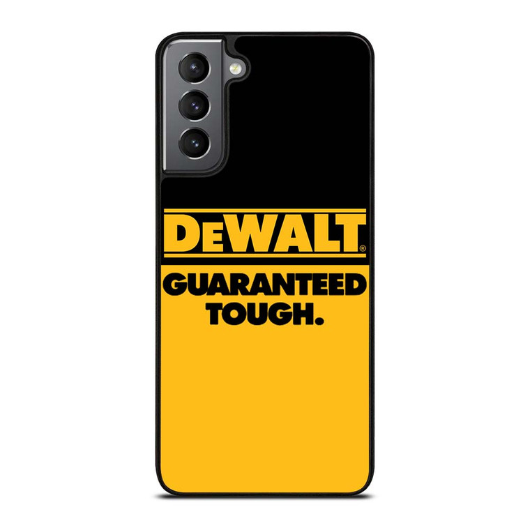 DEWALT GUARANTEED TOUGH LOGO Samsung Galaxy S21 Plus Case Cover