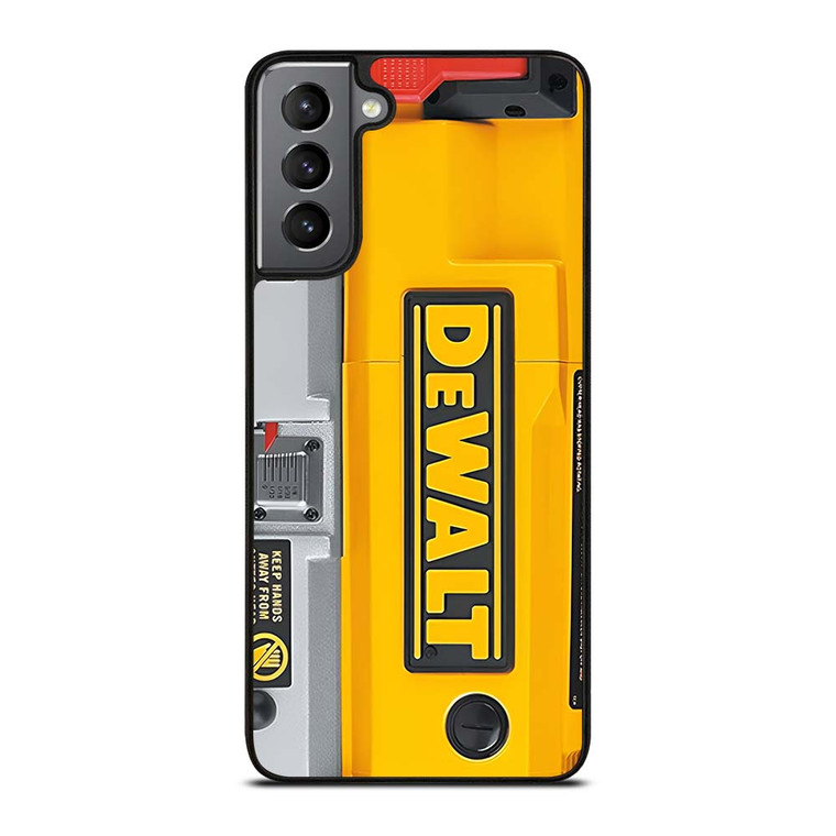 DEWALT TOOL LOGO BENCHTOP PLANER Samsung Galaxy S21 Plus Case Cover