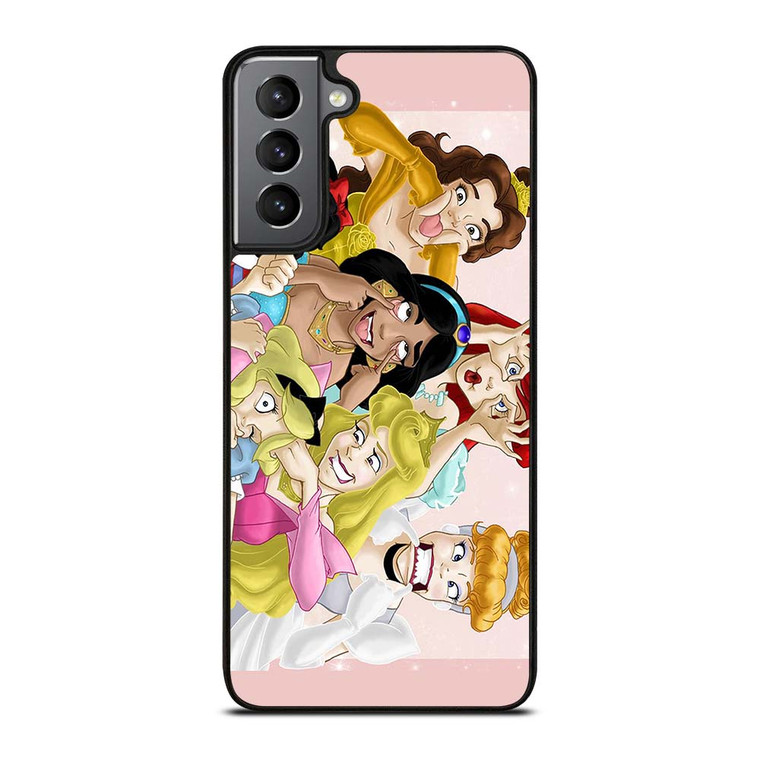 DISNEY PRINCESS FUNNY Samsung Galaxy S21 Plus Case Cover