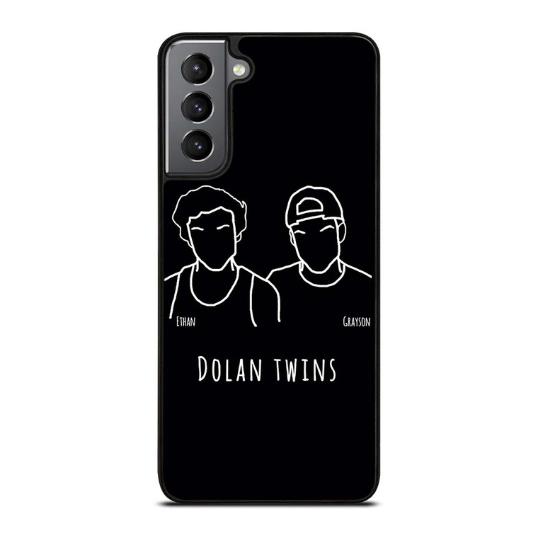 DOLAN TWINS DRAWING CARTOON Samsung Galaxy S21 Plus Case Cover