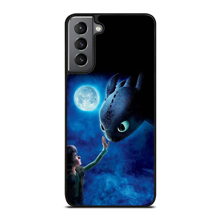 HICCUP AND TOOTHLESS DRAGON Samsung Galaxy S21 Plus Case Cover