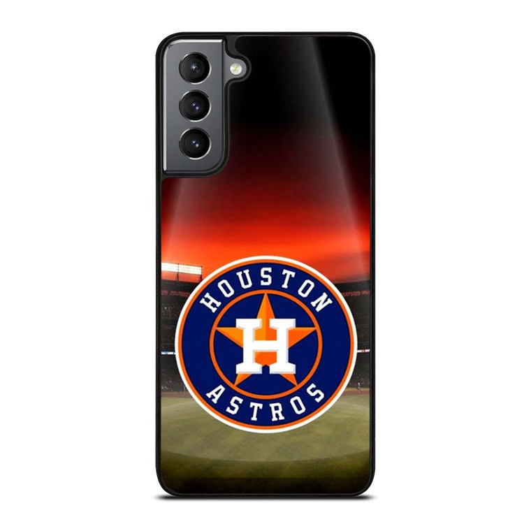 HOUSTON ASTROS MLB ICON 2 Samsung Galaxy S21 Plus Case Cover