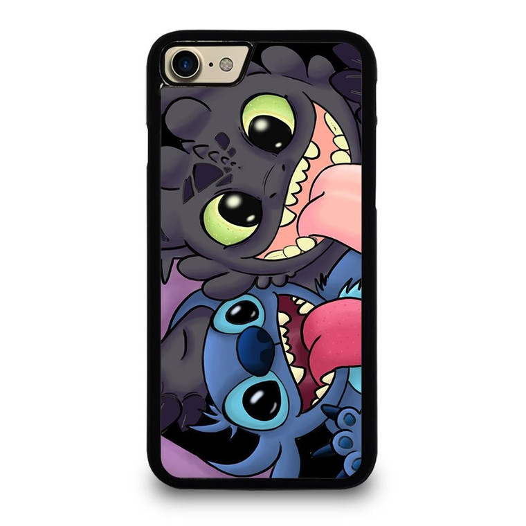 TOOTHLESS AND STITCH CARTOON iPhone 7 / 8 Case Cover