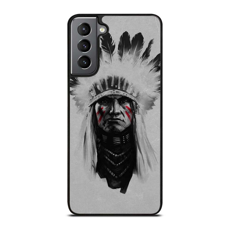 INDIAN TRIBES ART Samsung Galaxy S21 Plus Case Cover