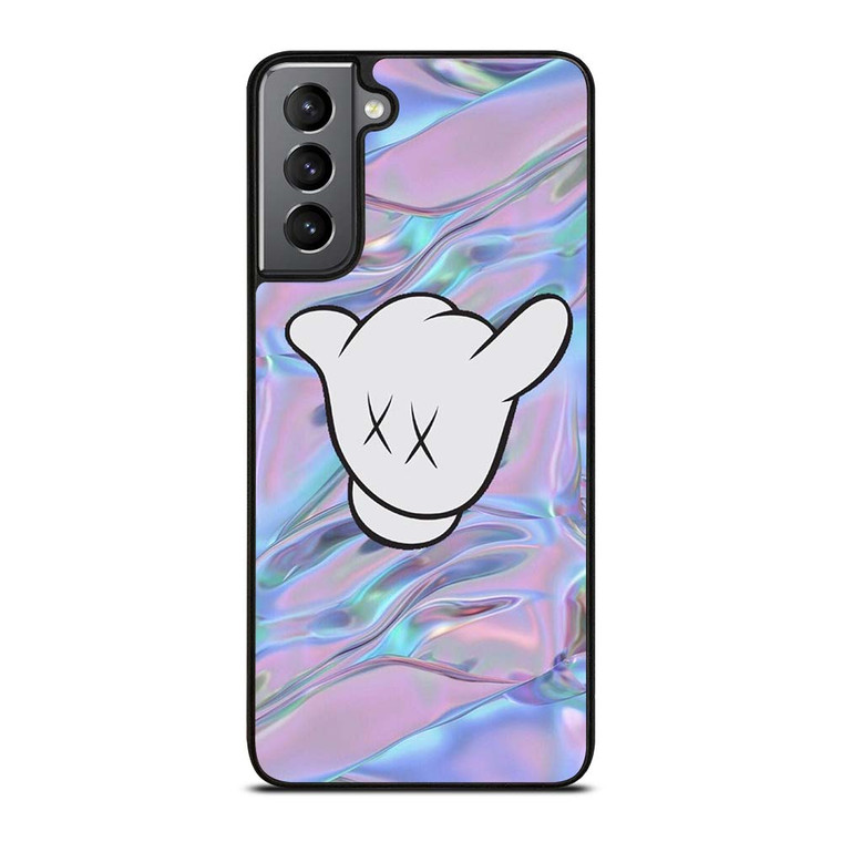 KAWS GLOVES COLORFUL Samsung Galaxy S21 Plus Case Cover