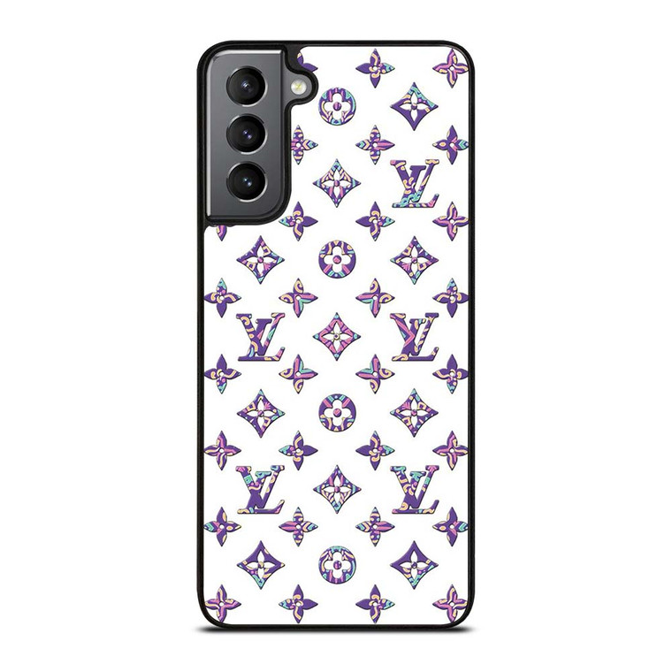 LOUIS VUITTON PATTERN LV LOGO ICON Samsung Galaxy S21 Plus Case Cover