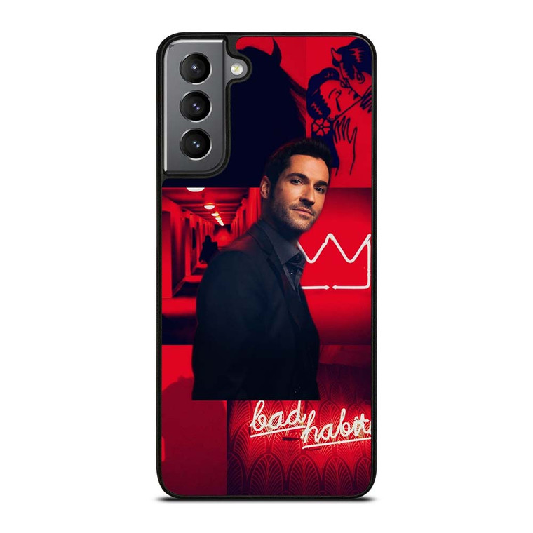 LUCIFER MOVIES BAD HABITS Samsung Galaxy S21 Plus Case Cover