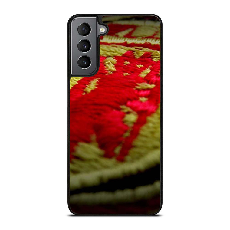 MANCHESTER UNITED EMBOIDERED LOGO Samsung Galaxy S21 Plus Case Cover