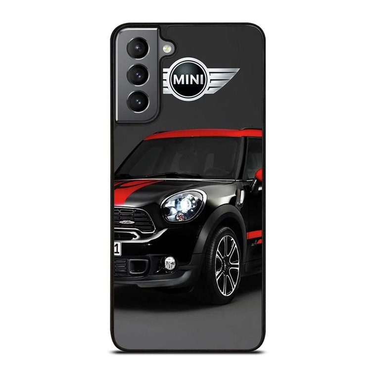 MINI COOPER CAR BLACK Samsung Galaxy S21 Plus Case Cover