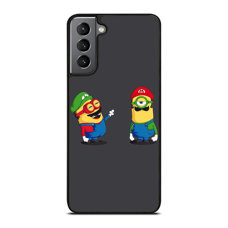 MINIONS MARIO AND LUIGI Samsung Galaxy S21 Plus Case Cover