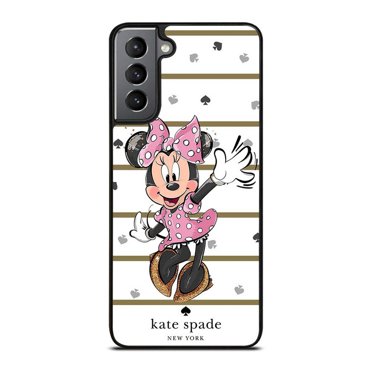 MINNIE MOUSE DISNEY KATE SPADE NEW YORK LOGO Samsung Galaxy S21 Plus Case Cover