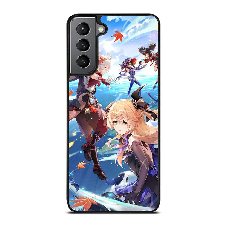 MOBILE GAME CHARACTERS GENSHIN IMPACT Samsung Galaxy S21 Plus Case Cover