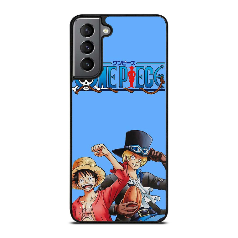 ONE PIECE LUFFY AND SABO Samsung Galaxy S21 Plus Case Cover