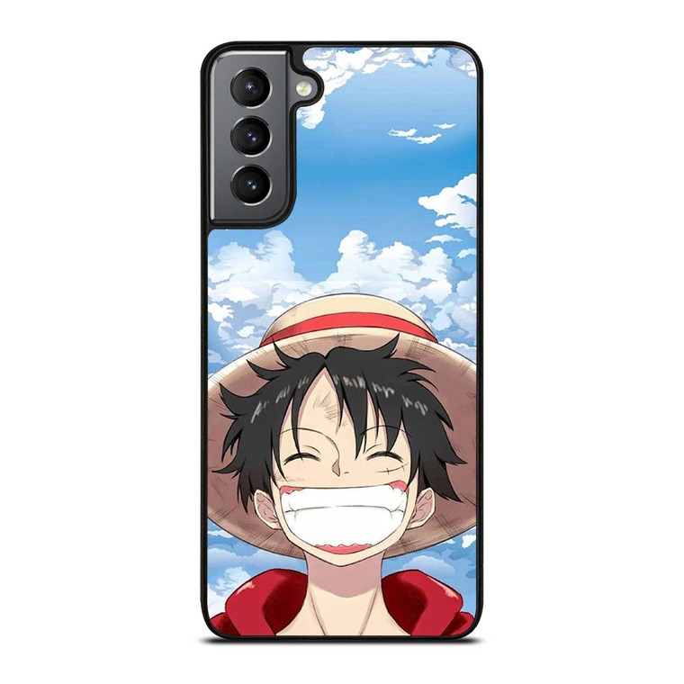 ONE PIECE MONKEY D. LUFFY SMILE Samsung Galaxy S21 Plus Case Cover