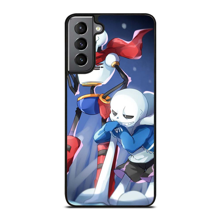 PAPYRUS AND SANIS UNDERTALE Samsung Galaxy S21 Plus Case Cover