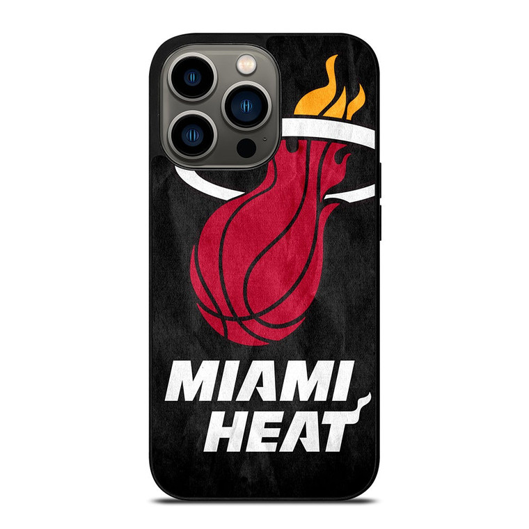 MIAMI HEAT NBA LOGO iPhone 13 Pro Case Cover