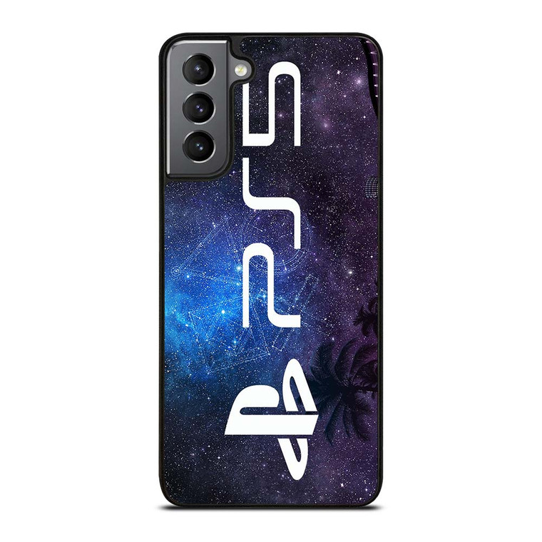 PS5 PLAYSTATION 5 NEBULA LOGO Samsung Galaxy S21 Plus Case Cover