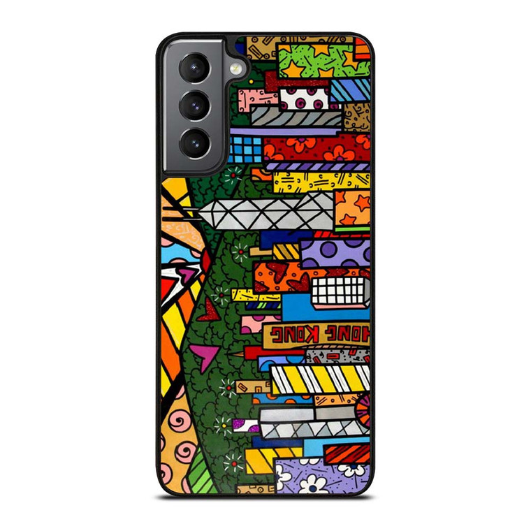 ROMERO BRITTO CITY Samsung Galaxy S21 Plus Case Cover