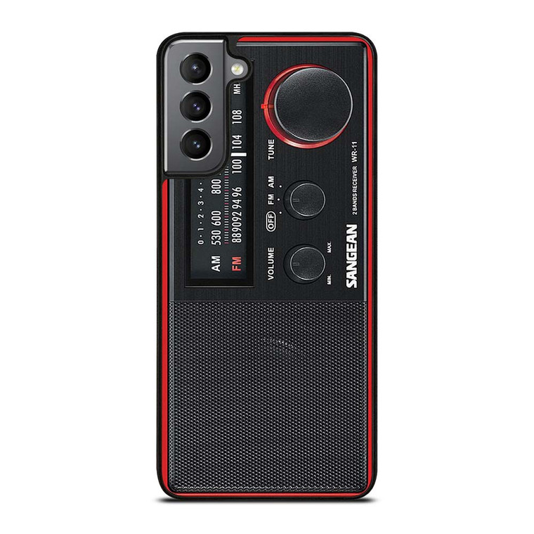 SANGEAN RED RADIO Samsung Galaxy S21 Plus Case Cover