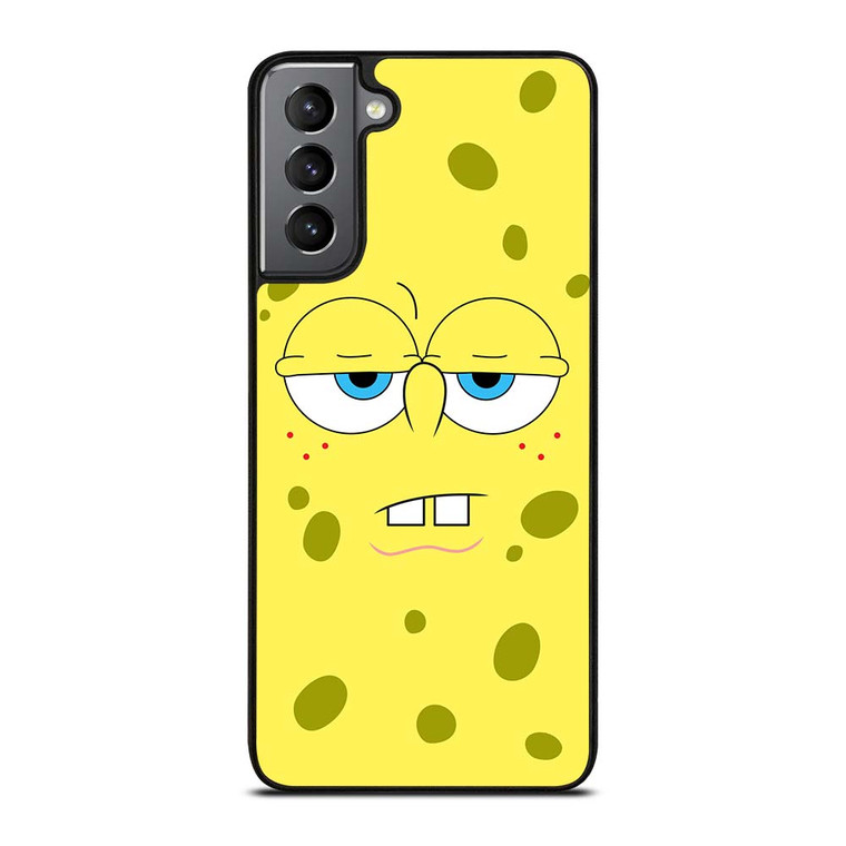 SPONGE BOB EXPRESSION FACE Samsung Galaxy S21 Plus Case Cover