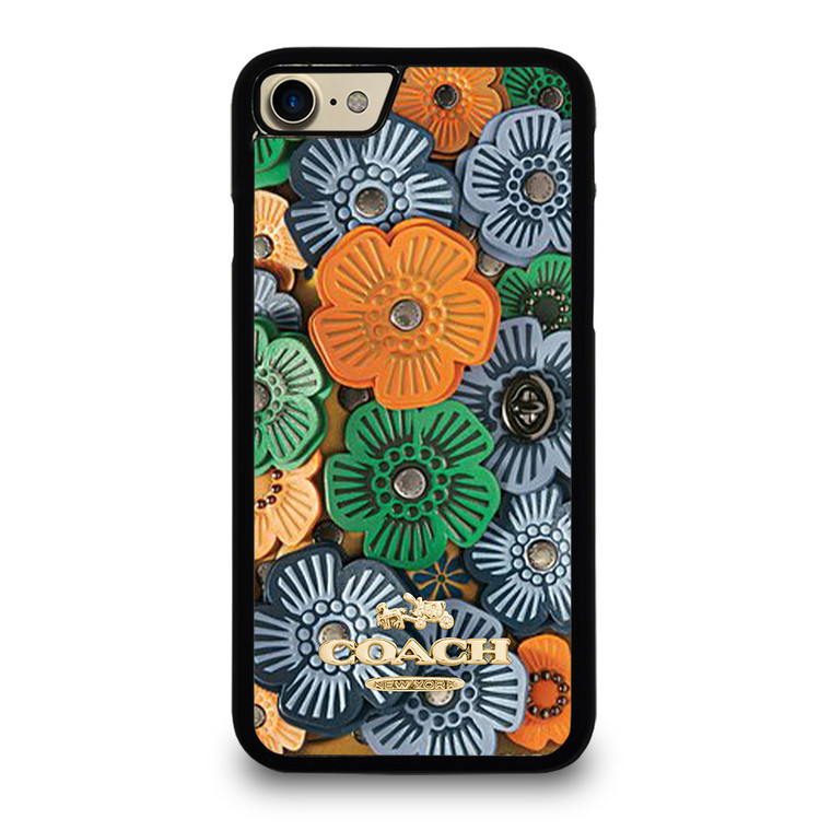 COACH NEW YORK TEA ROSE iPhone 7 / 8 Case Cover