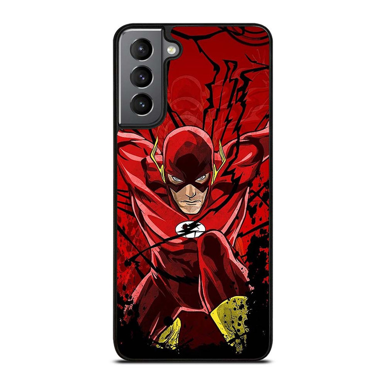 THE FLASH CARTOON DC COMIC Samsung Galaxy S21 Plus Case Cover