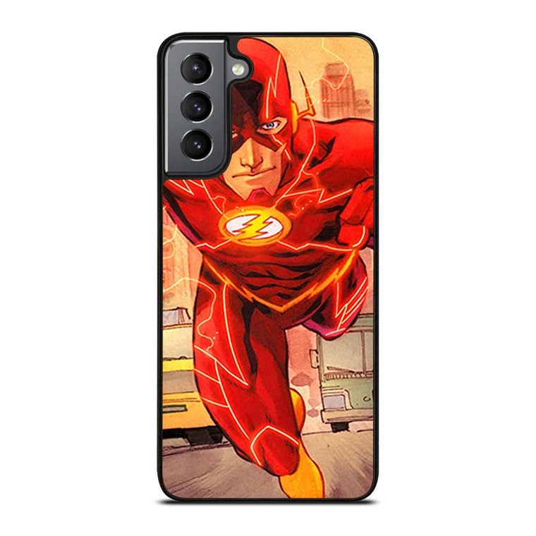 THE FLASH RUNNING DC Samsung Galaxy S21 Plus Case Cover