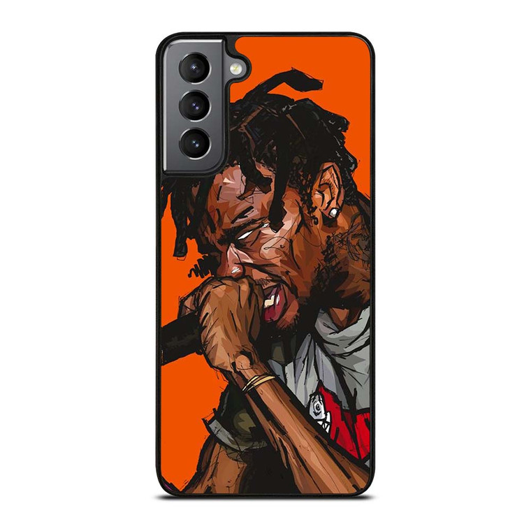 TRAVIS SCOTT ART Samsung Galaxy S21 Plus Case Cover