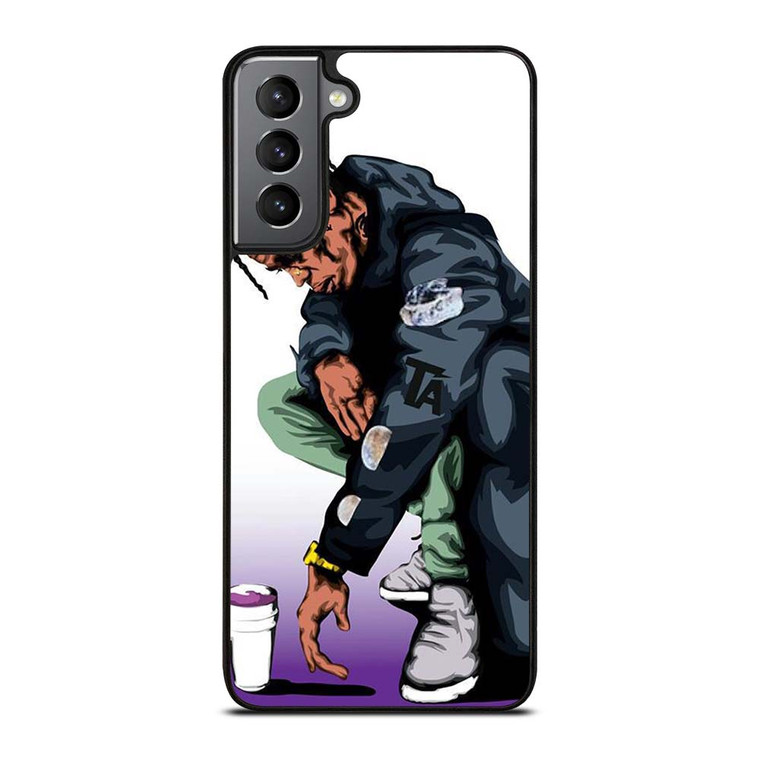 TRAVIS SCOTT DRUGS Samsung Galaxy S21 Plus Case Cover