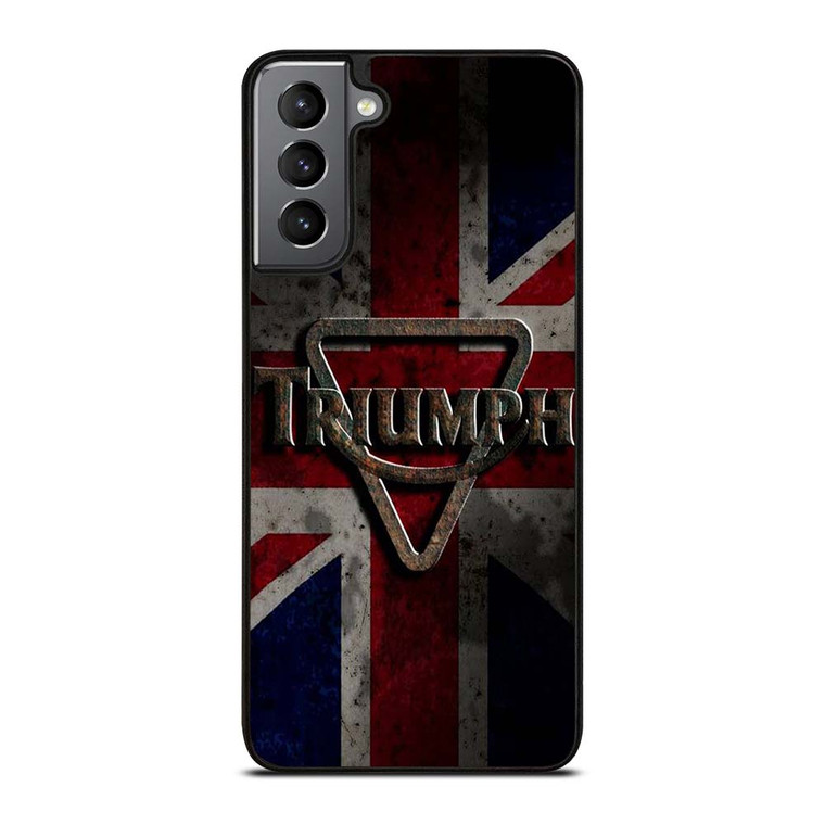 TRIUMPH MOTORCYCLE EMBLEM 2 Samsung Galaxy S21 Plus Case Cover