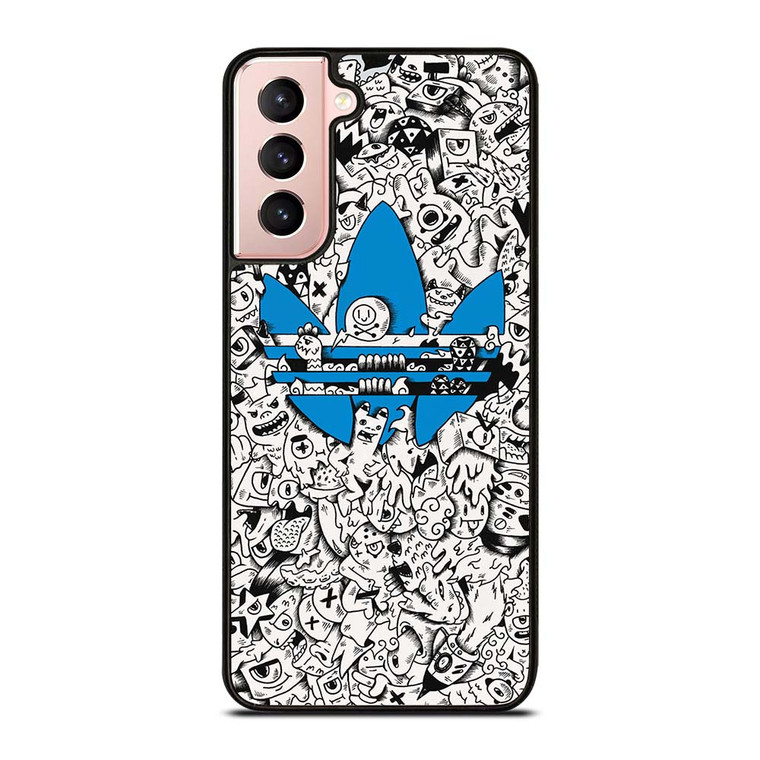 ADIDAS DOODLE DESIGN Samsung Galaxy S21 Case Cover
