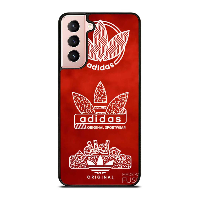 ADIDAS LOGO MADE WITH FUSED Samsung Galaxy S21 Case Cover