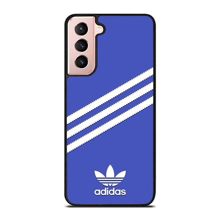 ADIDAS ORIGINALS STRIPES ROYAL BLUE Samsung Galaxy S21 Case Cover