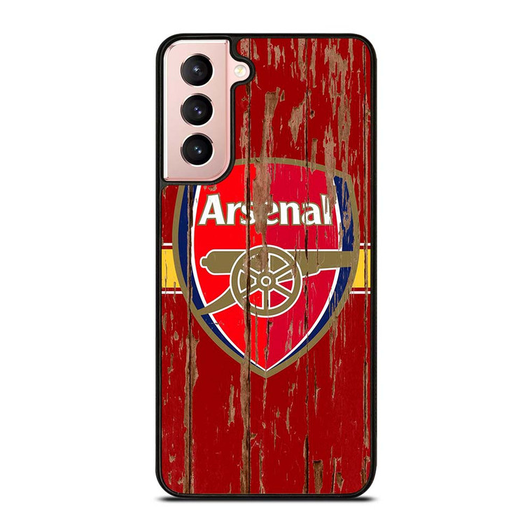 ARSENAL WOODEN LOGO Samsung Galaxy S21 Case Cover