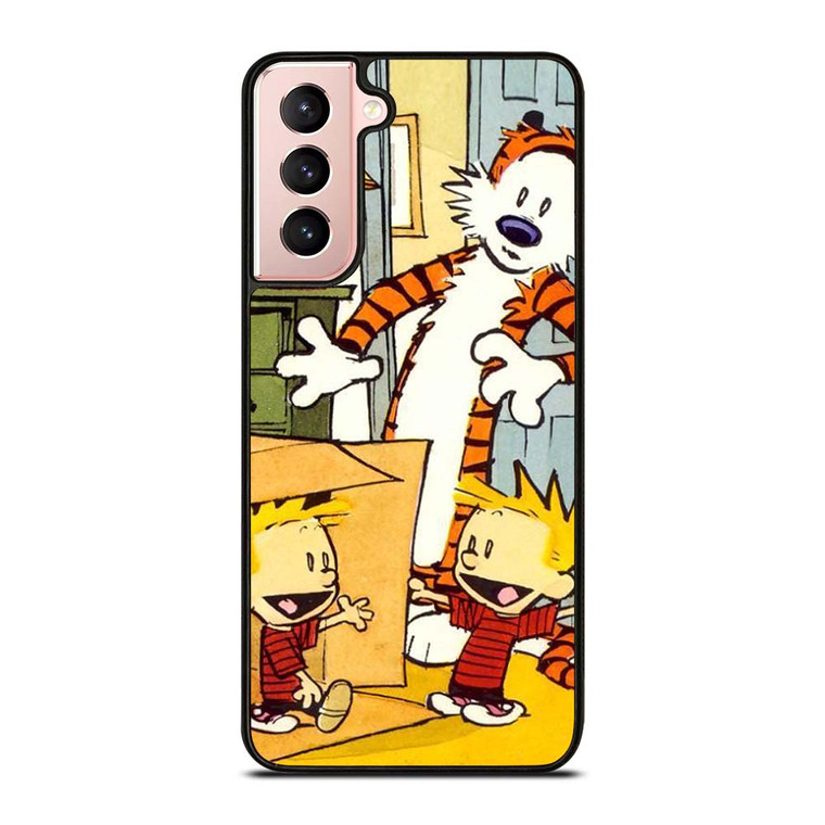 CALVIN AND HOBBES DUPLICATOR Samsung Galaxy S21 Case Cover