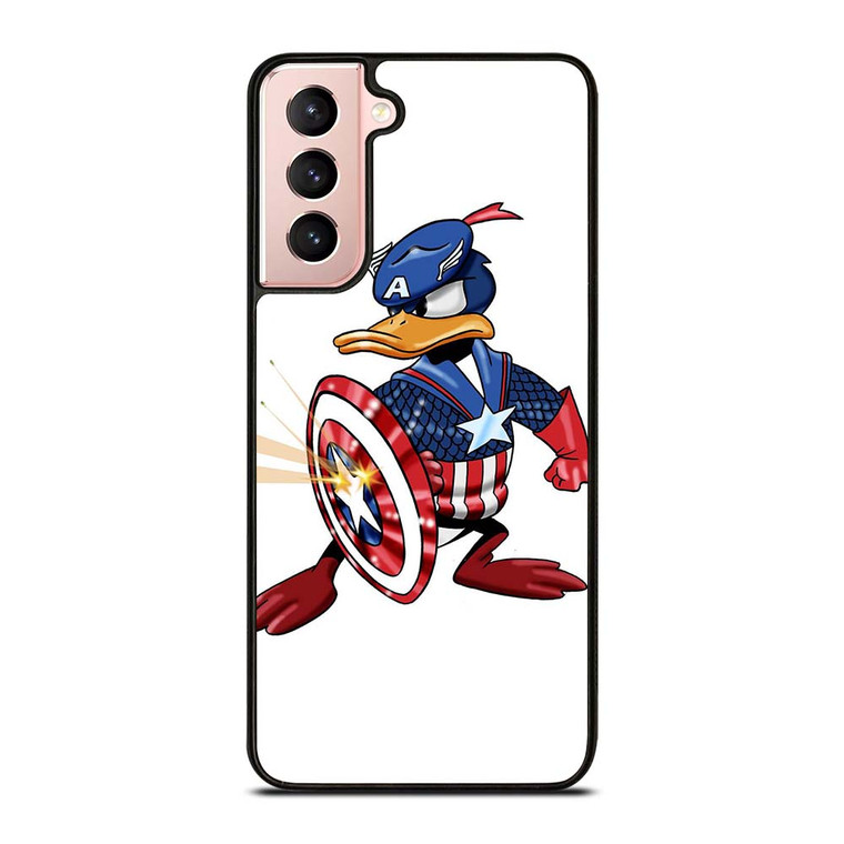 CAPTAIN AMERICA DAFFY DUCK 2 Samsung Galaxy S21 Case Cover