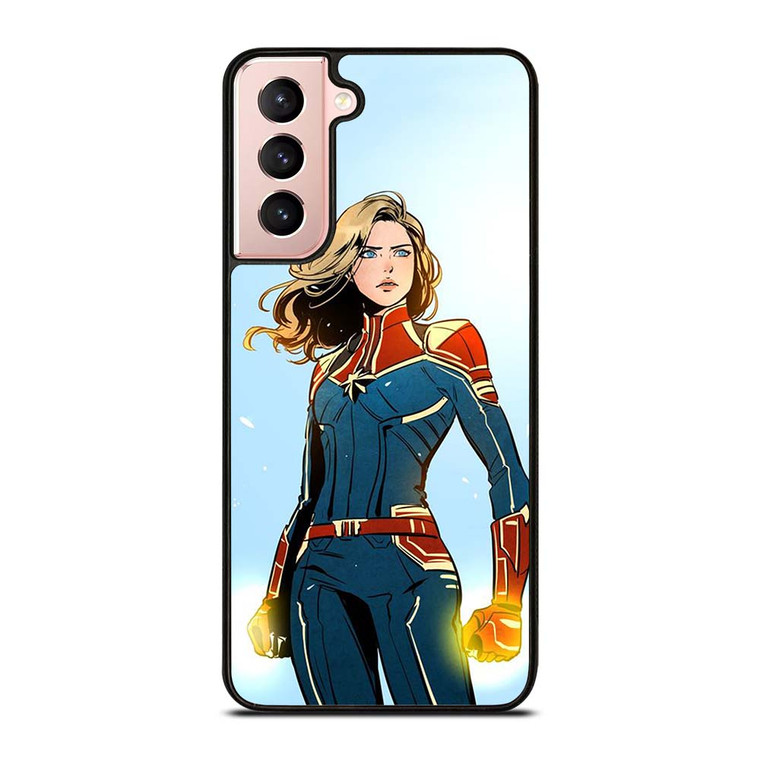 CAPTAIN MARVEL CARTOON Samsung Galaxy S21 Case Cover