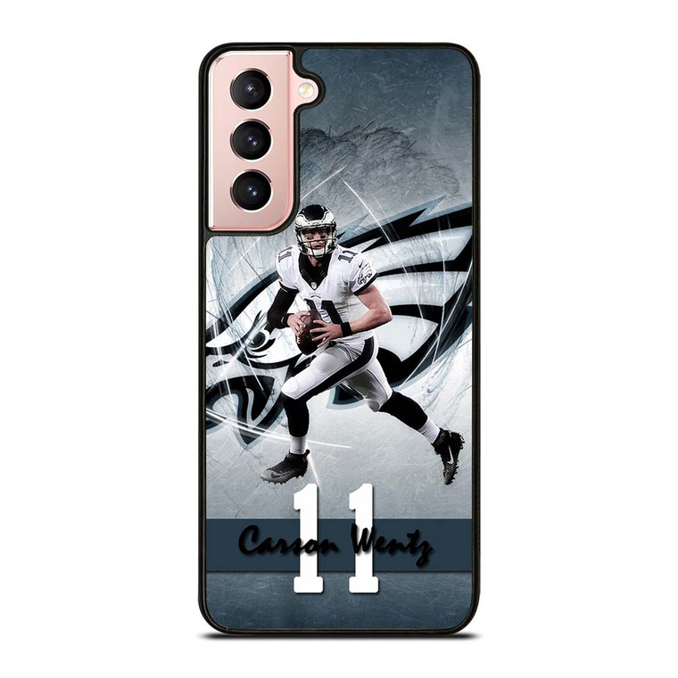 CARSON WENTZ 11 PHILADELPHIA EAGLES Samsung Galaxy S21 Case Cover