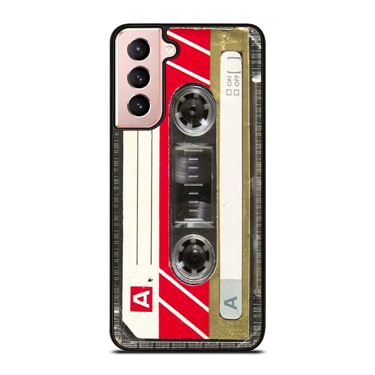 CASSETE TAPE RETRO Samsung Galaxy S21 Case Cover
