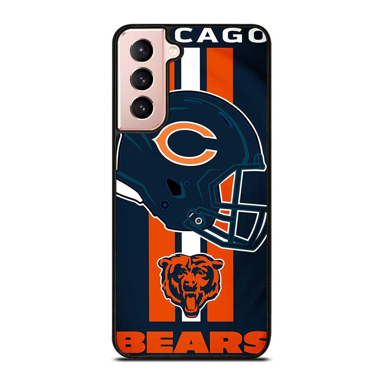 CHICAGO BEARS FLAG LOGO Samsung Galaxy S21 Case Cover