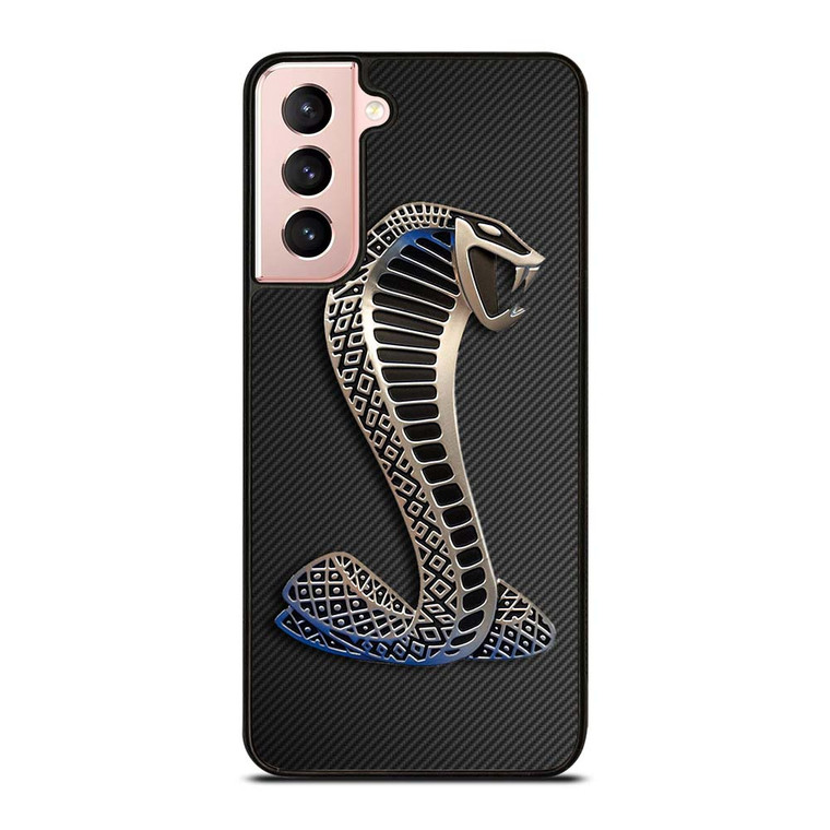 FORD COBRA LOGO CARBON Samsung Galaxy S21 Case Cover