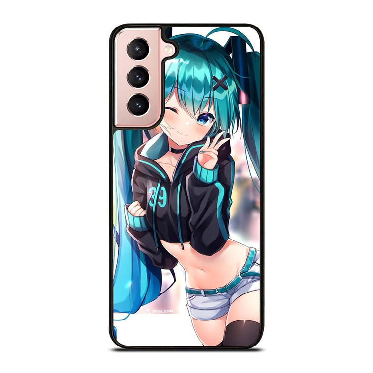 HATSUNE MIKU CUTE Samsung Galaxy S21 Case Cover
