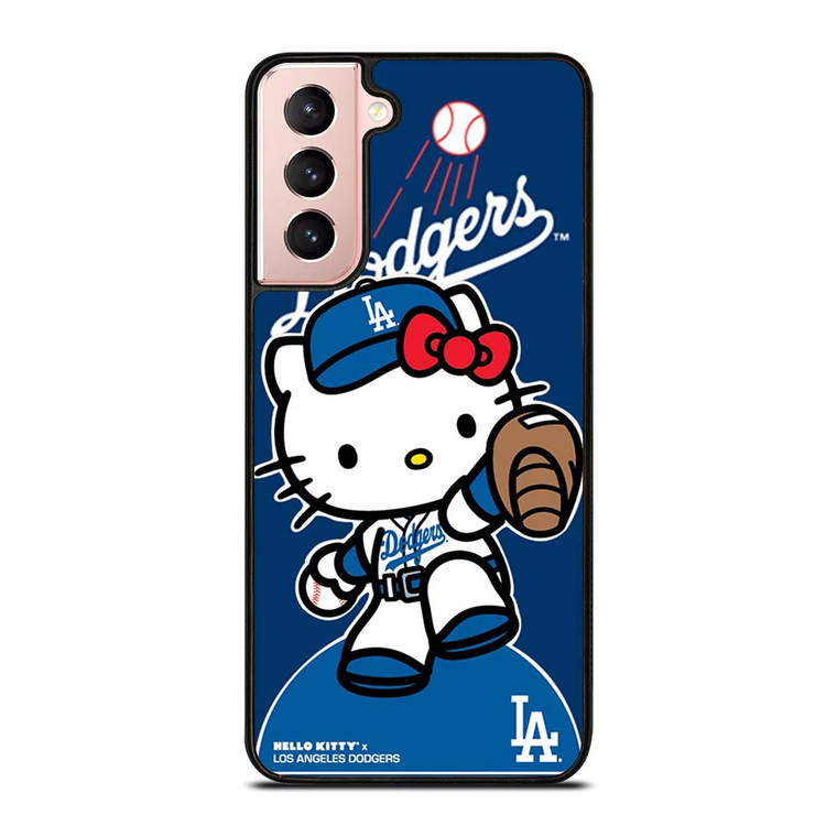 HELLO KITTY LA DODGERS Samsung Galaxy S21 Case Cover