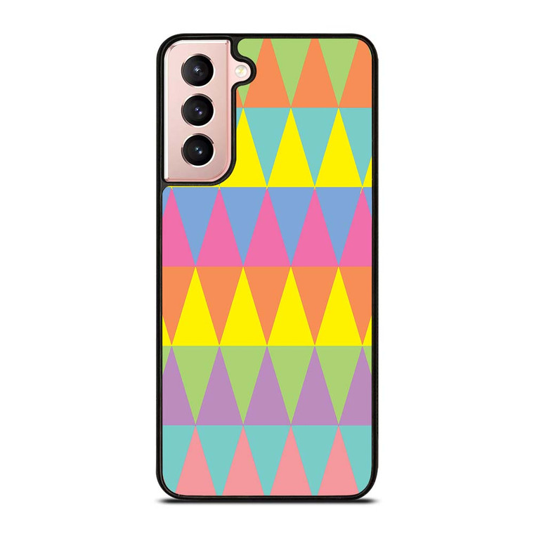 HERRINGBONE TRIANGLE Samsung Galaxy S21 Case Cover