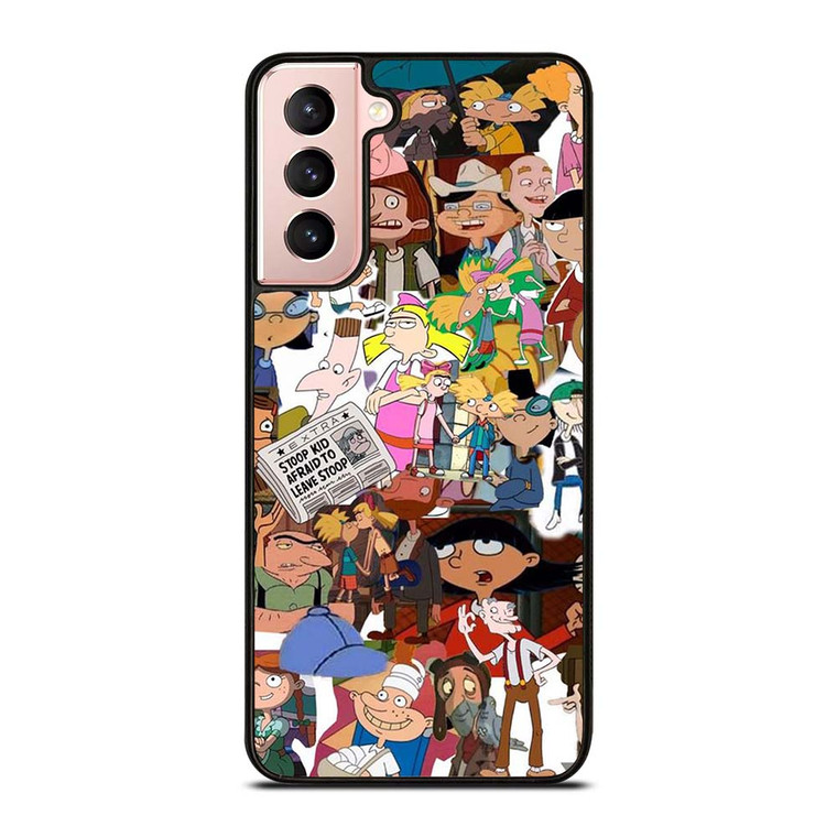 HEY ARNOLD COLLAGE Samsung Galaxy S21 Case Cover