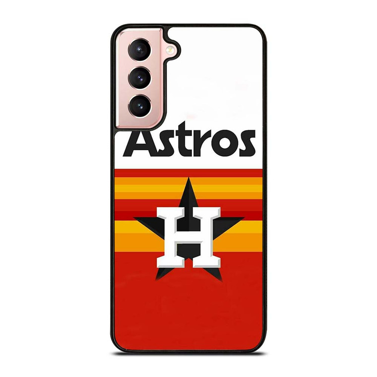 HOUSTON ASTROS MLB ICON Samsung Galaxy S21 Case Cover